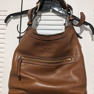 Doony & Burke 1975 boho pebble leather purse